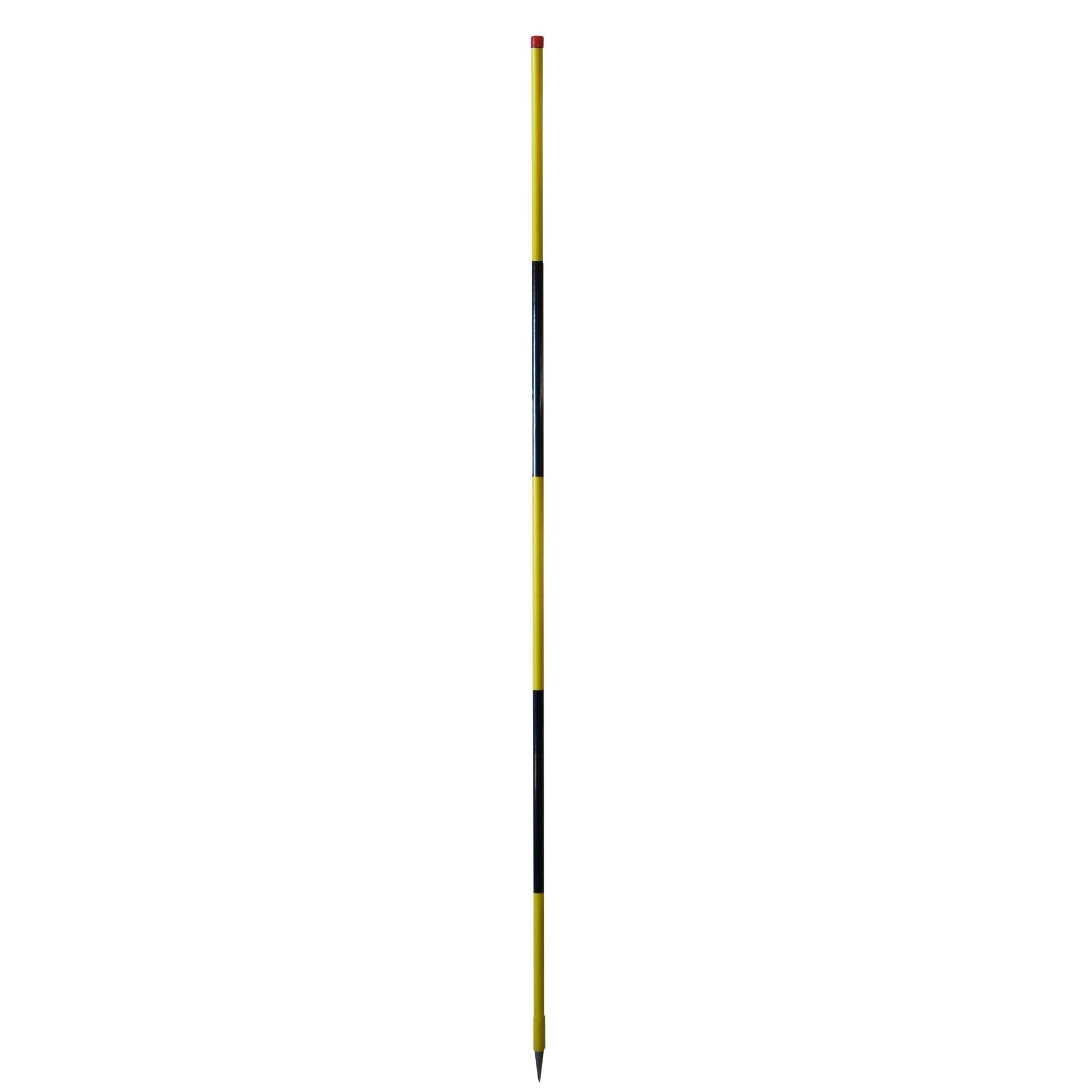 NESTLE Schneeleitstab aus Stahlrohr, 250 cm, gelb,schwarz, 12 Stück im Set NESTLE Schneeleitstab aus Stahlrohr, 250 cm, gelb,schwarz, 12 Stück im Set